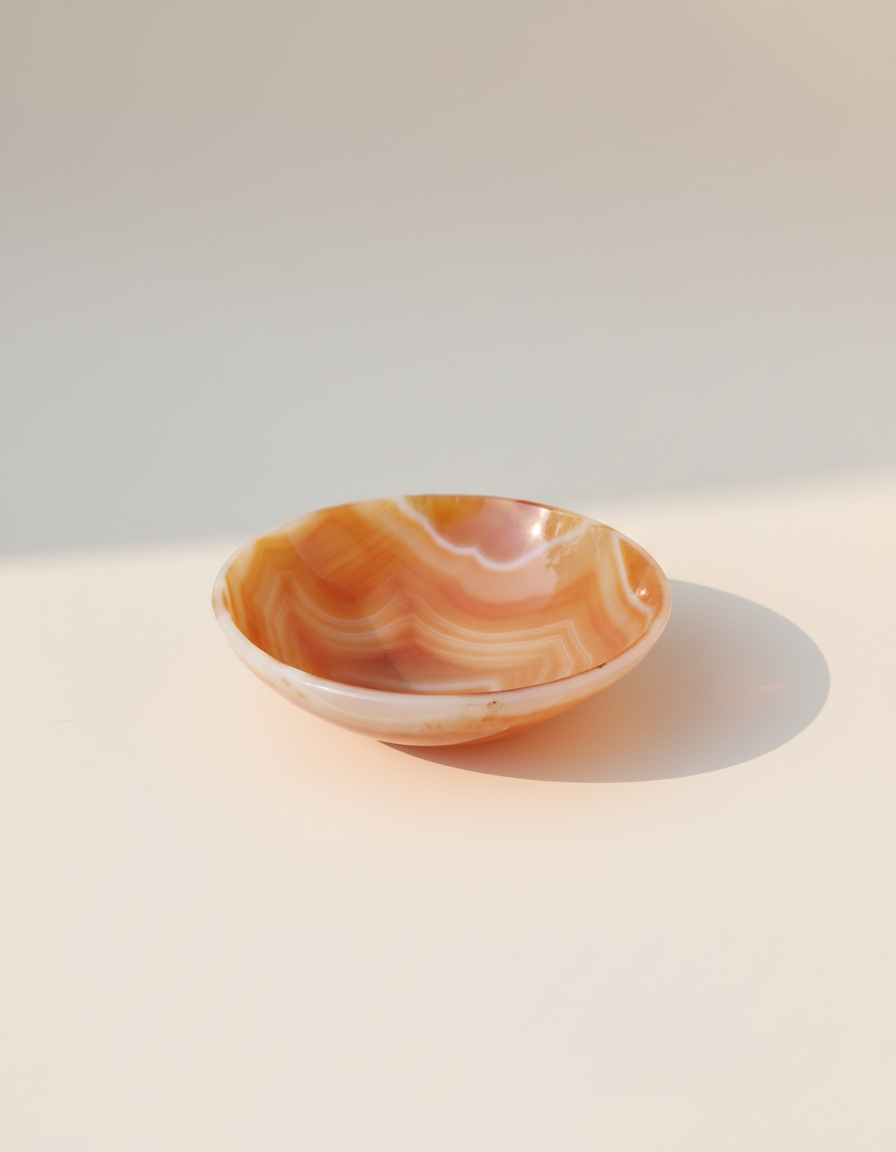 Different type of agate bowls