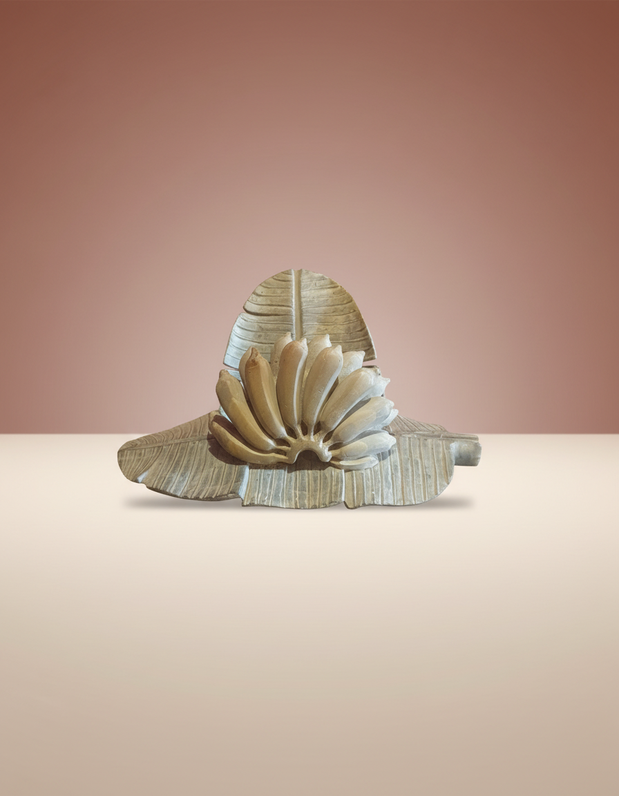 Visiting card holder made by sharpening stone