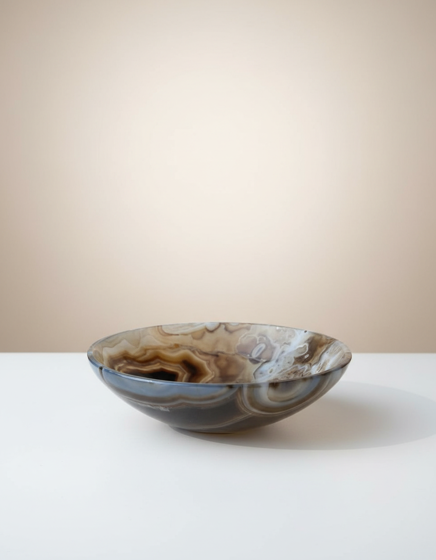 Different type of agate bowls